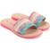 BillieBlush Glitter Rainbow Slide Sandals - Pink