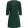 Only Robe Courte Col Rond Manches 3/4 - Vert