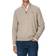 Morris John Merino Half Zip - Beige