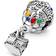 Pandora Disney Pixar's Up House & Balloons Charm - Silver/Multicolour