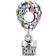 Pandora Disney Pixar's Up House & Balloons Charm - Silver/Multicolour