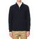 Oscar Jacobson Patton Wool/Cashmere Half Zip - Navy