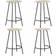 vidaXL - Bar Stool 74cm 4pcs