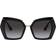 Dolce & Gabbana DG4377 Butterfly Women Sunglasses Black/Grey