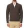 Gran sasso Wool/Cashmere Half Zip Brown