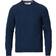 Gran sasso Wool/Cashmere Crew Neck Navy Melange