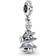 Pandora Disney Cinderella Magical Moment Dangle Charm - Silver/Blue/Transparent