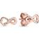 Pandora Sparkling Infinity Stud Earrings - Rose Gold/Transparent