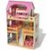 vidaXL 3 Storey Wooden Dollhouse