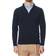 John Smedley Barrow Extra Fine Merino Half Zip - Midnight Bleu