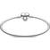 Pandora Moments Heart Clasp Bangle - Silver