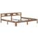 vidaXL Solid Shesham 73cm Sengeramme 200X200cm