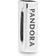Pandora Sparkling Clip Charm - Silver/Transparent