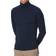 John Smedley Merino Rollneck Sweater - Blue
