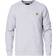 Lyle & Scott Crew Neck Cotton Sweatershirt Light Grey Marl