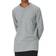 Bread & Boxers Henley Sweater - Grey Melange