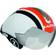 Lazer Casco Wasp Air Tri Nero Argento, Taglia