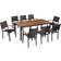 vidaXL 43936 Juego de comedor de patio, 1 Mesa incl. 8 Sillas