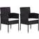 vidaXL 3068722 Ensemble repas de patio, 1 Table incluse 2 Chaises