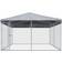 vidaXL Outdoor Dog Kennel With Roof 382 x 382 x 241 cm