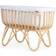 Childhome Rectangular Rattan Cradle Cover 20.5x35.4"