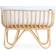 Childhome Rectangular Rattan Cradle Cover 20.5x35.4"