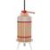 vidaXL Fruit and Wine Press with Cloth Bag Ustensile de cuisine