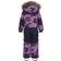 Didriksons Polarbjörnen Printed Kid's Coverall - Radiant Purple Islands (503836-991)