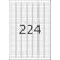 Herma Inkjet Labels A4