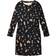 Soft Gallery Vigdis Mural AOP Dress - Jet Black (SG939)