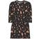 Soft Gallery Vigdis Mural AOP Dress - Jet Black (SG939)