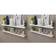 vidaXL - Wall Shelf 120cm 4pcs