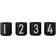 Design Letters Arne Jacobsen Espressokopp 10cl 4st