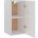 vidaXL - Wandschrank 29.5x60cm