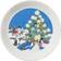 Arabia Moomin Teckning & Jul Assiette à Dessert 19cm 2pcs