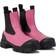 Ganni Recycled Rubber Chelsea Boots - Pink