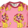 Småfolk Body Suits with Lion - Sea Pink (14-4015)