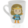 BigBuy Home Super Mamá Mug