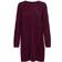 Only Knitted Dress - Red/Windsor Wine