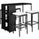 vidaXL 44177 Ensemble de Bar d'Extérieur, 1 Table incluse 4 Chaises