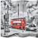 vidaXL London Bus Rumdeler 200x200cm