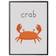 XO Posters Crab Poster