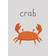 XO Posters Crab Poster