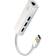 LevelOne USB A-3xUSB A/RJ45 M-F Adapter 3m