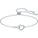 Swarovski Infinity Heart Bracelet - Silver/Transparent