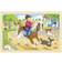 Goki Inlay Puzzle Ponyhof 24 Bitar
