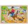 Goki Inlay Puzzle Ponyhof 24 Bitar