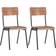 vidaXL - Kitchen Chair 85.5cm 2pcs