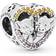 Pandora Disney Simba & Nala Heart Charm - Silver/Multicolour