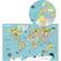 Vilac World Map Ingela Pa 500 Bitar